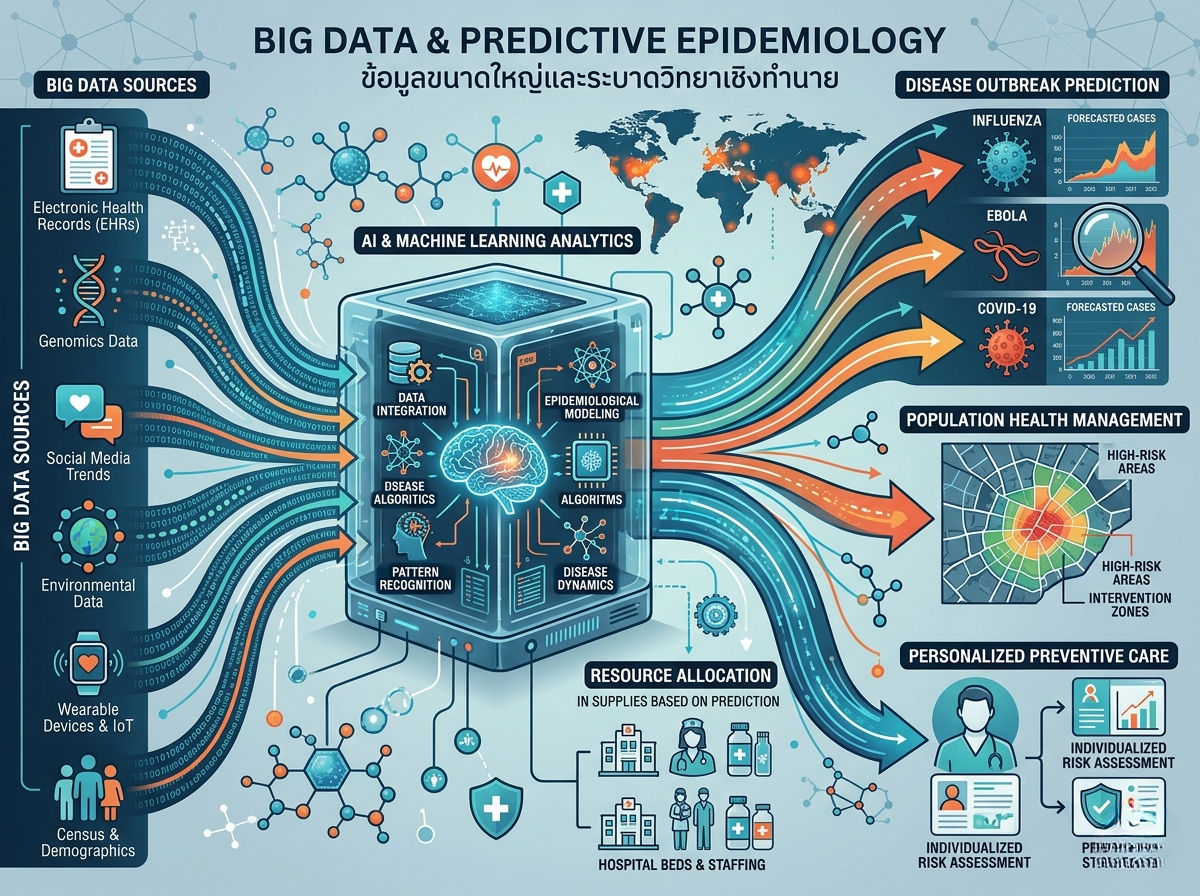 Big Data และระบาดวิทยาเชิงพยากรณ์ (Predictive Epidemiology)